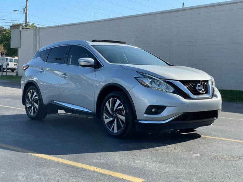 Used 2018 Nissan Murano Platinum with VIN 5N1AZ2MG3JN160564 for sale in Knoxville, TN