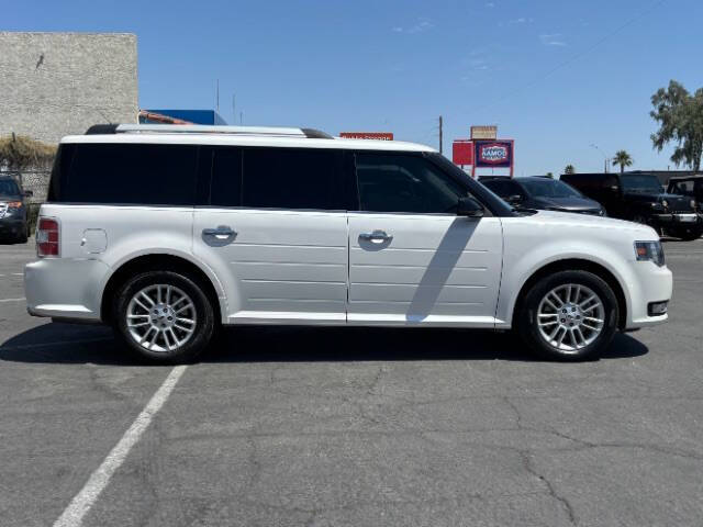 White Platinum Metallic Tri-Coat 2019 Ford Flex SEL SEL 4dr Crossover 2