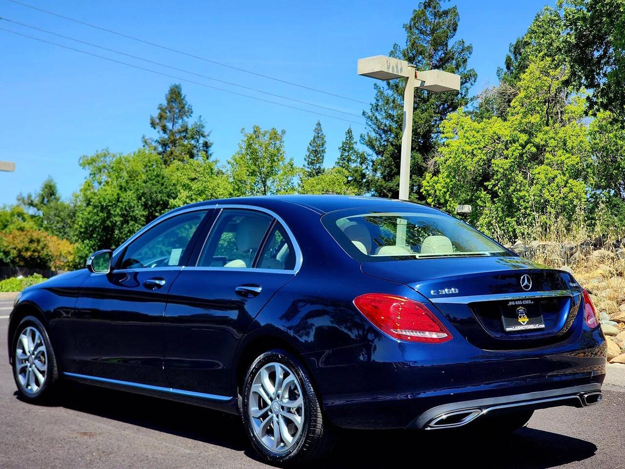 2015 Mercedes-Benz C-Class for sale at LAS MOTORS, LLC. in Sacramento, CA