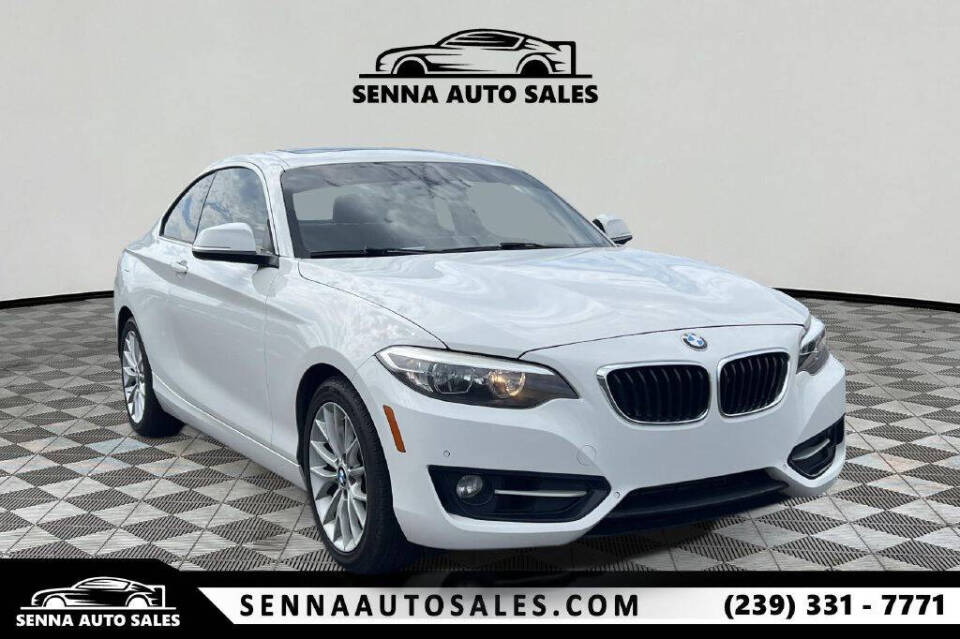 2016 BMW 2 Series for sale at SENNA AUTO SALES in Naples, FL