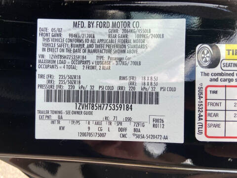 2007 Ford Mustang GT Deluxe