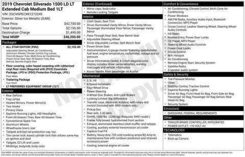 2019 Chevrolet Silverado 1500 LD LT