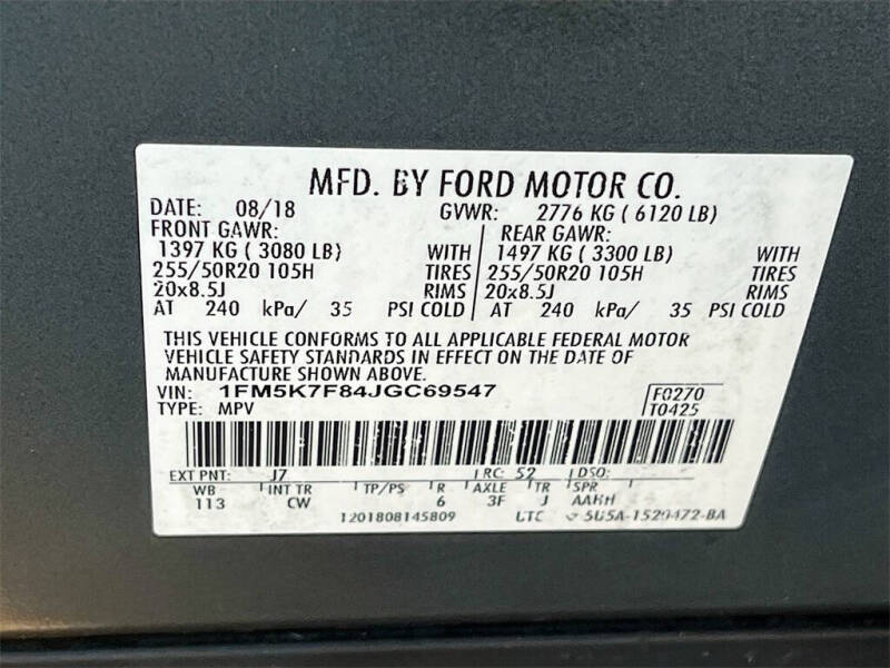 2018 Ford Explorer Limited