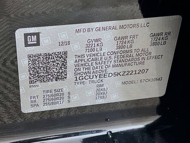 2019 Chevrolet Silverado 1500