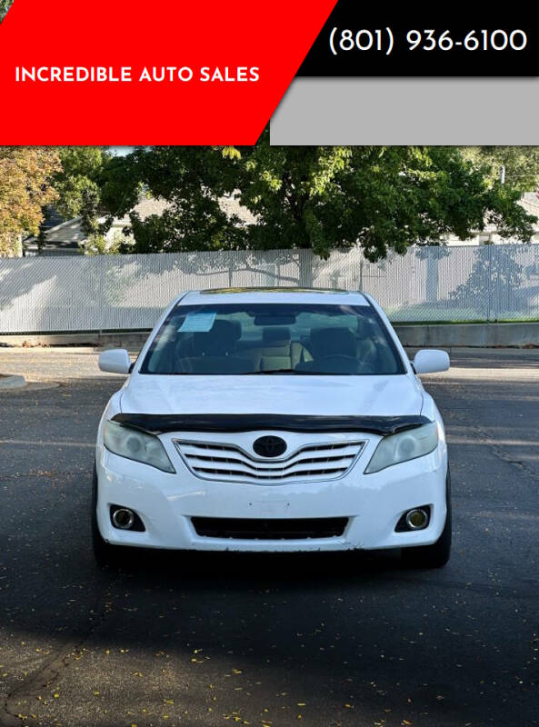 2011 Toyota Camry for sale at INCREDIBLE AUTO SALES in Bountiful UT