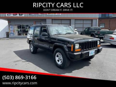 2000 Jeep Cherokee for sale at RIPCITY CARS LLC in Portland OR