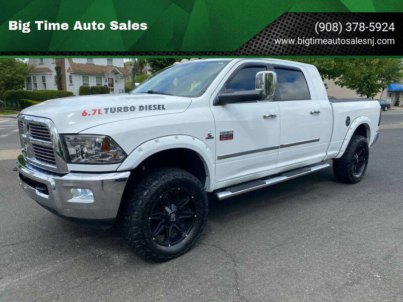 2012 RAM Ram Pickup 2500 for sale at Big Time Auto Sales in Vauxhall NJ