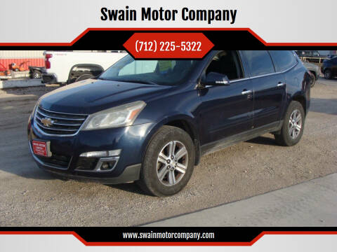 2015 Chevrolet Traverse for sale at Swain Motor Company in Cherokee IA