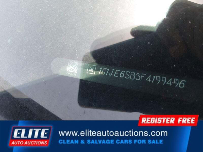 2015 Chevrolet Sonic LTZ Auto