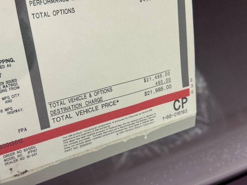 1993 Chevrolet Camaro Z28