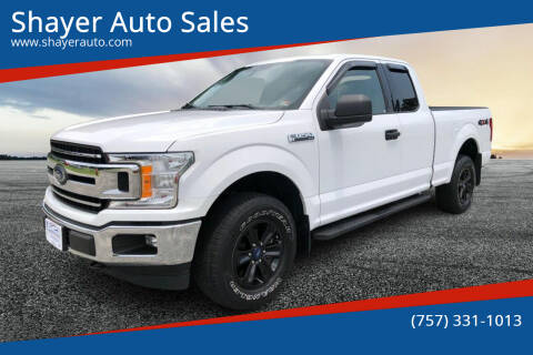 2019 Ford F-150 for sale at Shayer Auto Sales in Cape Charles VA