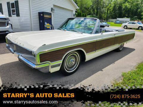 1968 Chrysler Newport Convertible for sale at STARRY'S AUTO SALES in New Alexandria PA