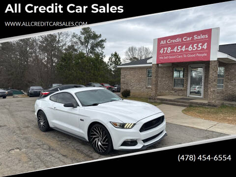 2016 Ford Mustang for sale at All Credit Car Sales in Milledgeville GA