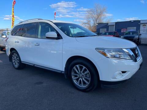 2015 Nissan Pathfinder for sale at TD MOTOR LEASING LLC in Staten Island NY
