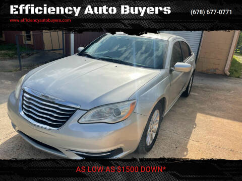 2011 Chrysler 200 for sale at Efficiency Auto Buyers in Milton GA