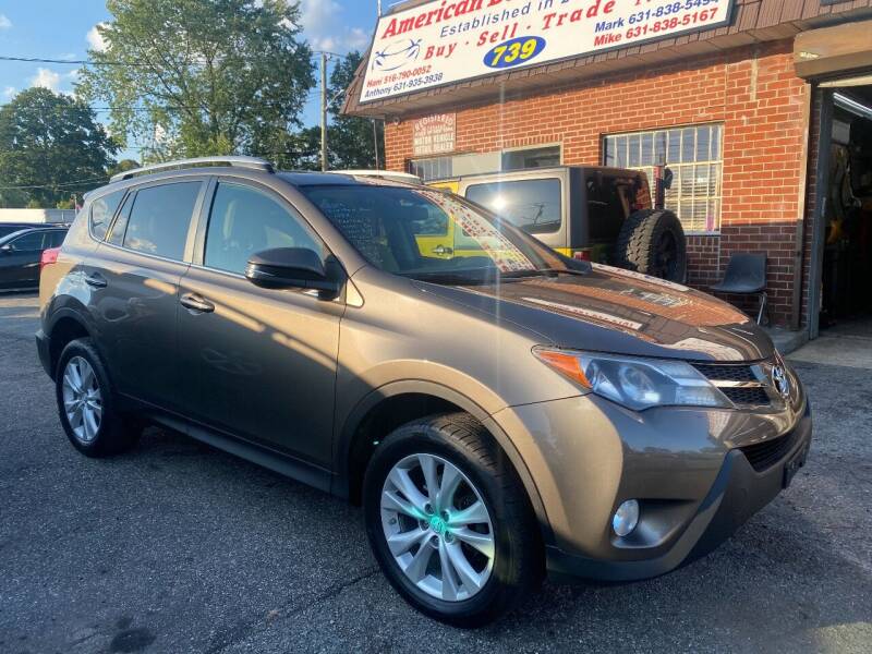 2015 Toyota RAV4 for sale at American Best Auto Sales in Uniondale NY