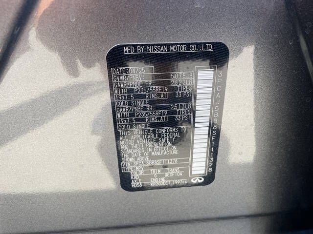 2025 Infiniti QX50 Luxe