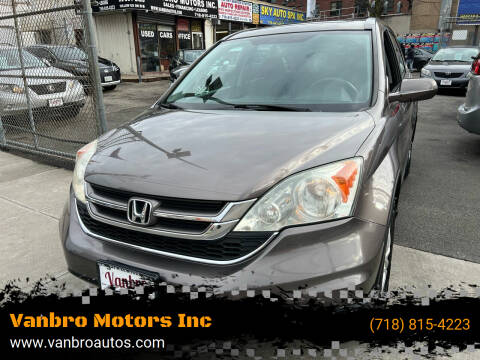 2010 Honda CR-V for sale at Vanbro Motors Inc in Staten Island NY
