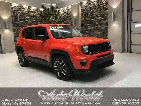 2020 Jeep Renegade for sale at Auto World Used Cars in Hays KS