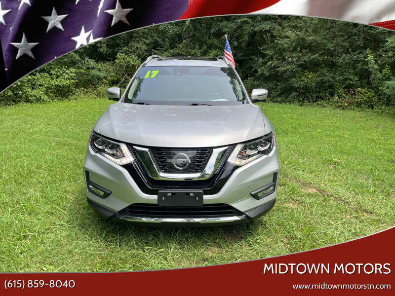 2017 Nissan Rogue for sale at Midtown Motors in Greenbrier TN