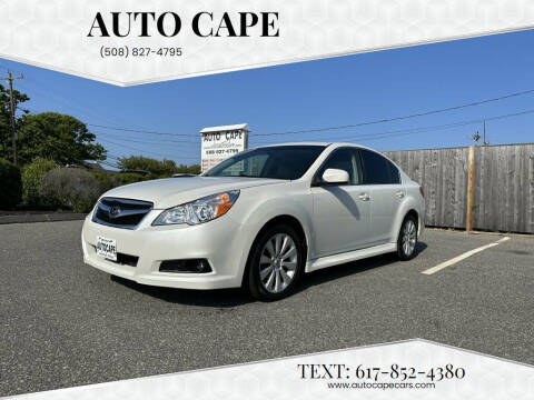 2012 Subaru Legacy for sale at Auto Cape in Hyannis MA