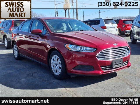 2016 Ford Fusion for sale at SWISS AUTO MART in Sugarcreek OH