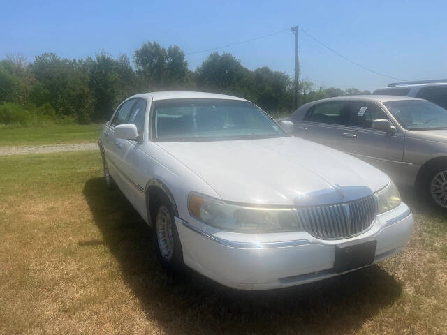 2001 Lincoln Town Car for sale at Blessed Auto in Winnsboro, LA