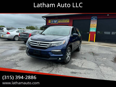 2016 Honda Pilot for sale at Latham Auto LLC in Ogdensburg NY