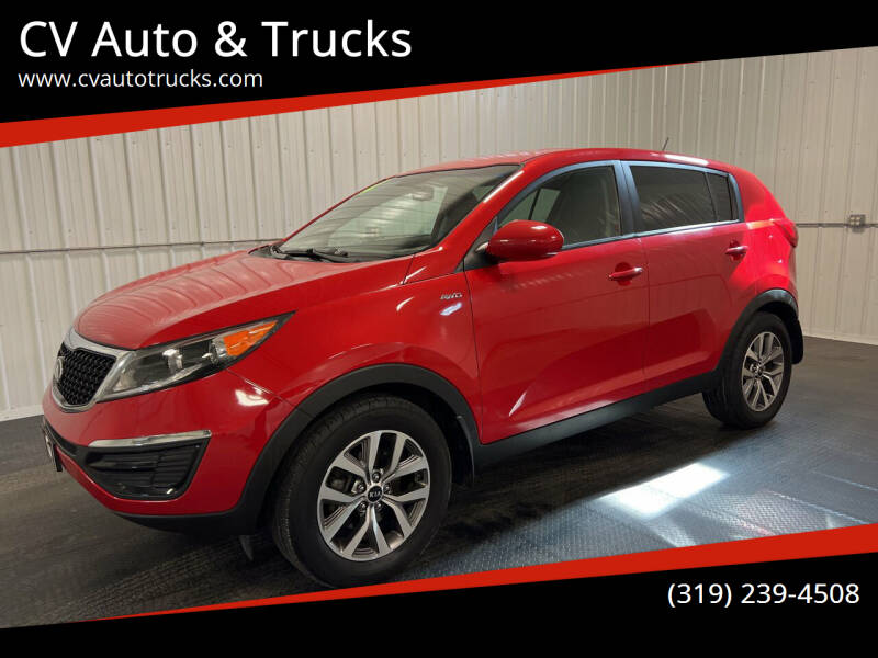 2014 Kia Sportage for sale at CV Auto & Trucks in Waterloo IA