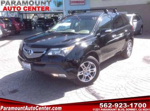 2007 Acura MDX for sale at PARAMOUNT AUTO CENTER in Downey CA