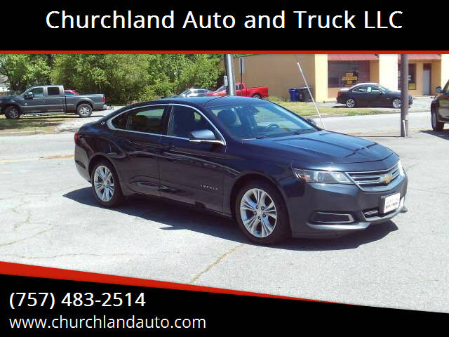2014 Chevrolet Impala for sale at Churchland Auto and Truck LLC in Portsmouth VA
