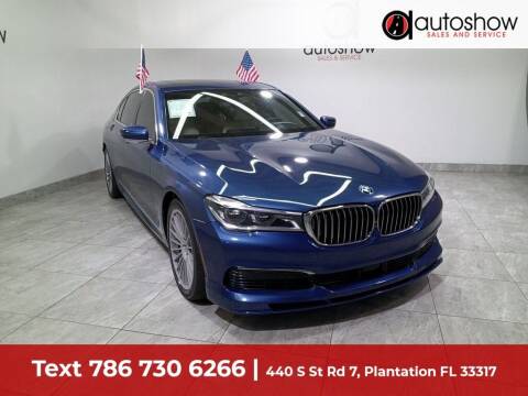 2019 BMW 7 Series for sale at AUTOSHOW SALES & SERVICE in Plantation FL