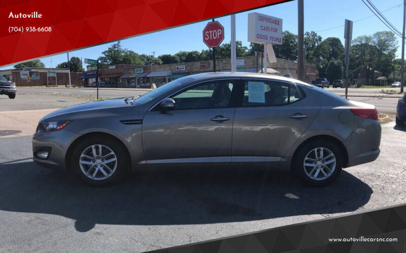 2012 Kia Optima for sale at Autoville in Kannapolis NC