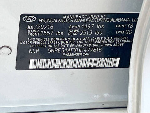 2017 Hyundai Sonata