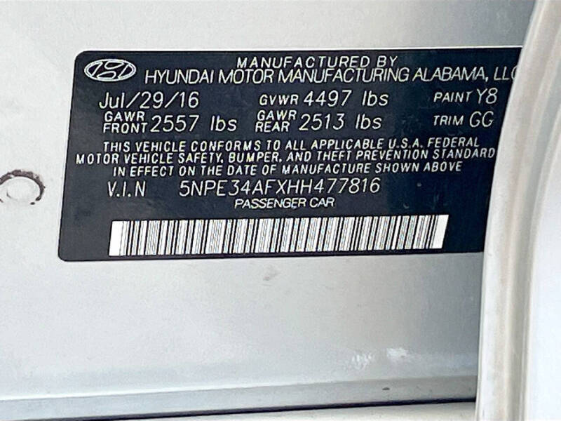 2017 Hyundai Sonata