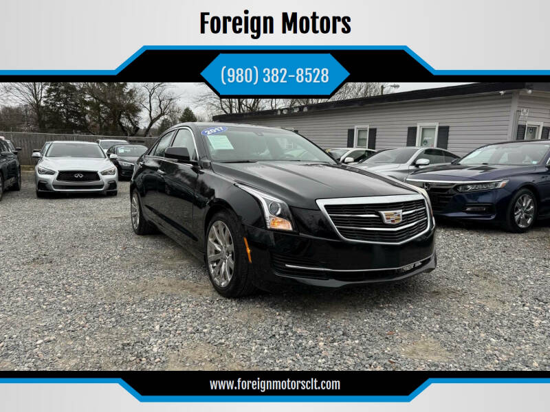 2017 Cadillac ATS for sale at Foreign Motors in Kannapolis NC