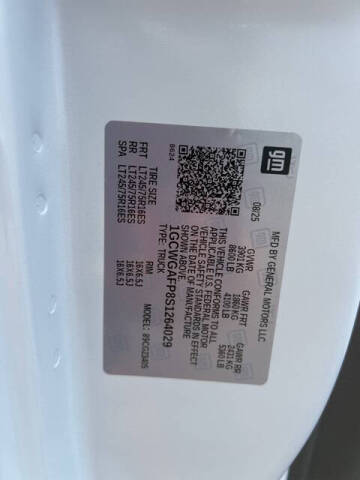 2025 Chevrolet Express 2500