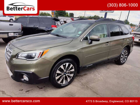 2015 Subaru Outback for sale at Better Cars in Englewood CO