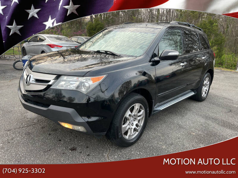 2008 Acura MDX for sale at Motion Auto LLC in Kannapolis NC