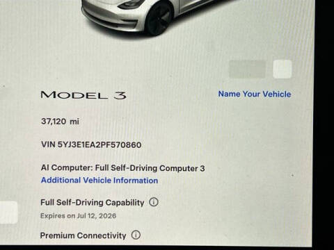 2023 Tesla Model 3