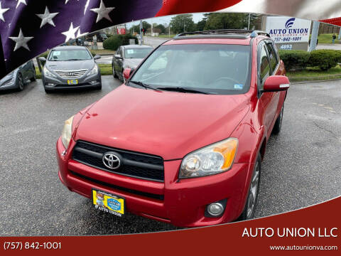 2012 Toyota RAV4 for sale at Auto Union LLC in Virginia Beach VA