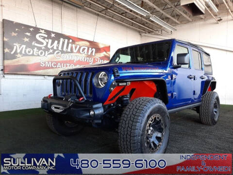 2020 Jeep Wrangler Unlimited for sale at TrucksForWork.net in Mesa AZ