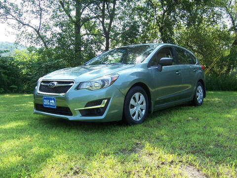 2016 Subaru Impreza for sale at Valley Motor Sales in Bethel VT