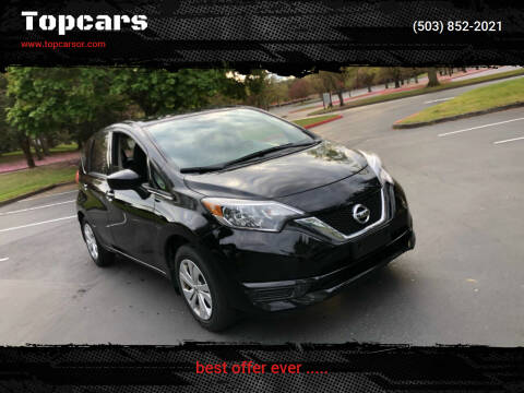 2017 Nissan Versa Note for sale at Topcars in Wilsonville OR