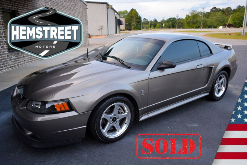 2001 Ford Mustang SVT Cobra for sale at Hemstreet Motors in Warner Robins GA