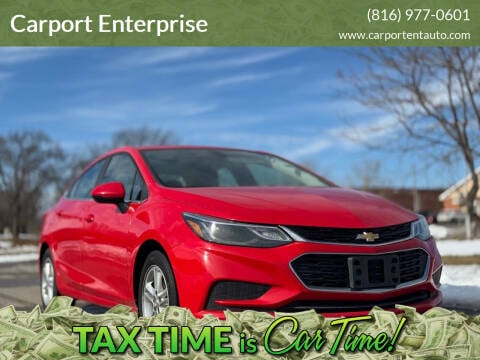 2017 Chevrolet Cruze for sale at Carport Enterprise - 6420 State Ave in Kansas City KS