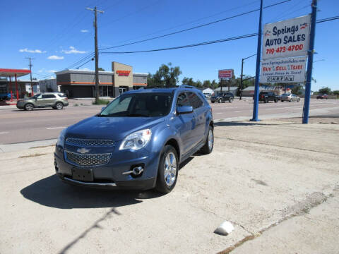 2012 Chevrolet Equinox for sale at Springs Auto Sales in Colorado Springs CO