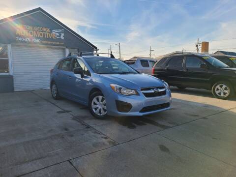 2012 Subaru Impreza for sale at Dalton George Automotive in Marietta OH