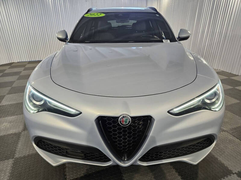 Used 2022 Alfa Romeo Stelvio Base with VIN ZASPAKAN7N7D27647 for sale in Lighthouse Point, FL