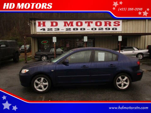 2005 Mazda MAZDA3 for sale at HD MOTORS in Kingsport TN